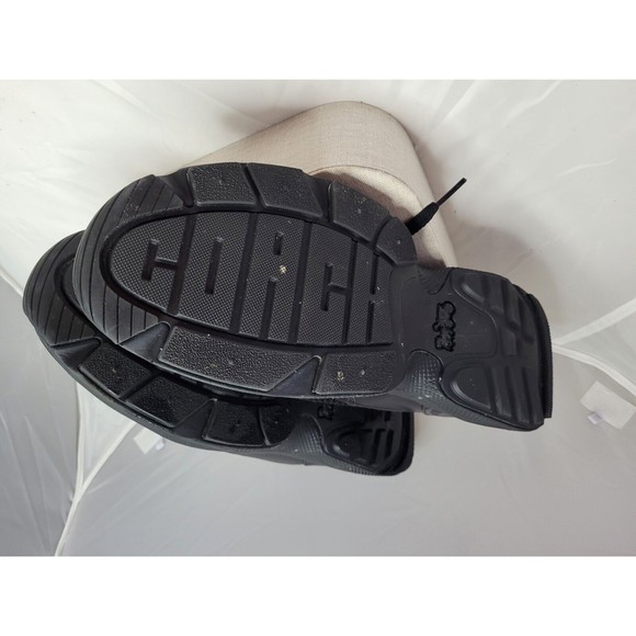 Coach Men Whoes Size 10.5 Gym Black - Picture 7 of 14